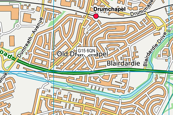 G15 6QN map - OS VectorMap District (Ordnance Survey) G15 6QN map - OS VectorMap District (Ordnance Survey)