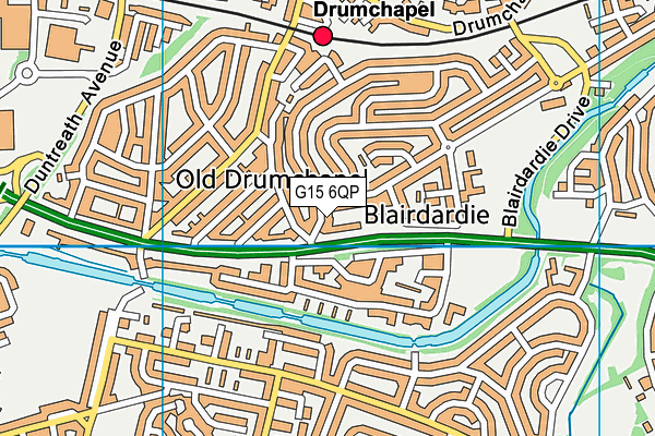 G15 6QP map - OS VectorMap District (Ordnance Survey) G15 6QP map - OS VectorMap District (Ordnance Survey)