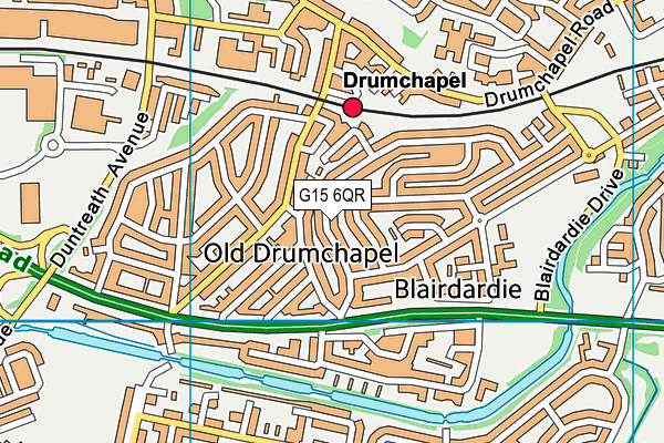 G15 6QR map - OS VectorMap District (Ordnance Survey) G15 6QR map - OS VectorMap District (Ordnance Survey)