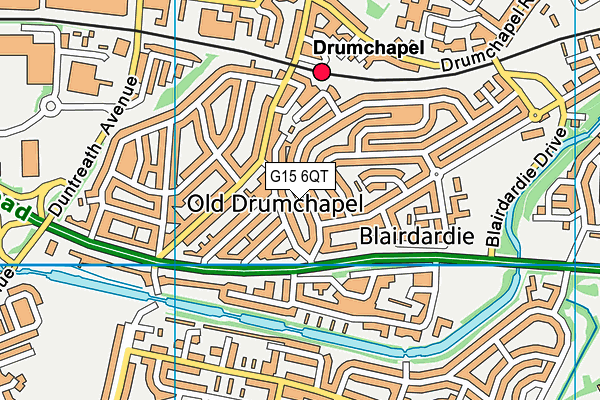 G15 6QT map - OS VectorMap District (Ordnance Survey) G15 6QT map - OS VectorMap District (Ordnance Survey)