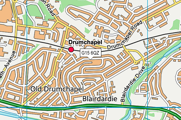 G15 6QZ map - OS VectorMap District (Ordnance Survey) G15 6QZ map - OS VectorMap District (Ordnance Survey)