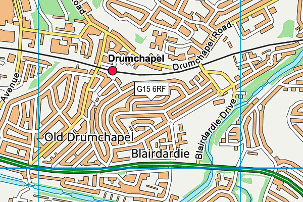 G15 6RF map - OS VectorMap District (Ordnance Survey) G15 6RF map - OS VectorMap District (Ordnance Survey)