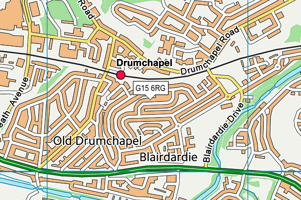 G15 6RG map - OS VectorMap District (Ordnance Survey) G15 6RG map - OS VectorMap District (Ordnance Survey)