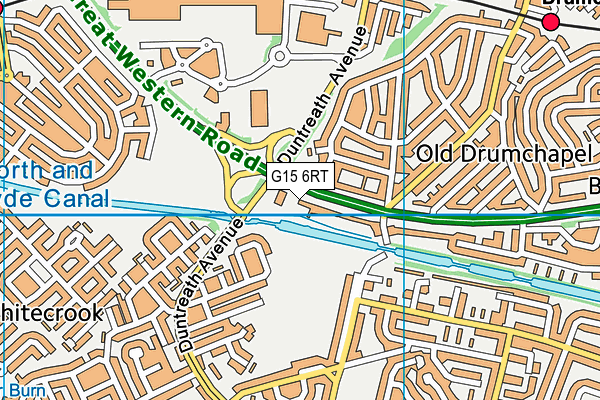 G15 6RT map - OS VectorMap District (Ordnance Survey) G15 6RT map - OS VectorMap District (Ordnance Survey)