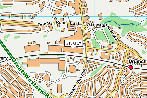 G15 6RW map - OS VectorMap District (Ordnance Survey) G15 6RW map - OS VectorMap District (Ordnance Survey)