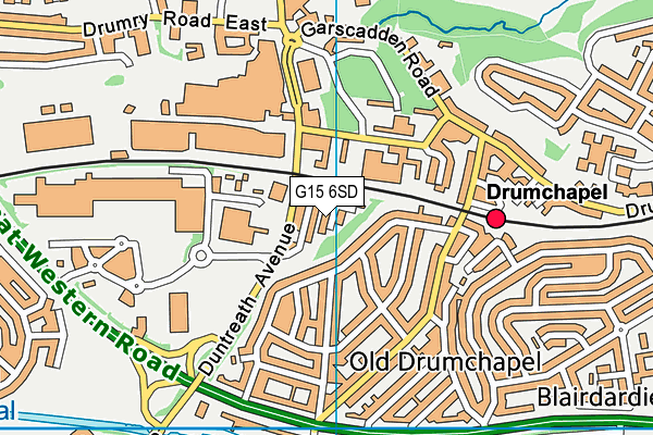 G15 6SD map - OS VectorMap District (Ordnance Survey) G15 6SD map - OS VectorMap District (Ordnance Survey)