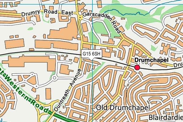 G15 6SH map - OS VectorMap District (Ordnance Survey) G15 6SH map - OS VectorMap District (Ordnance Survey)