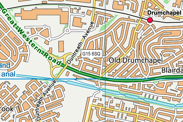 G15 6SQ map - OS VectorMap District (Ordnance Survey) G15 6SQ map - OS VectorMap District (Ordnance Survey)