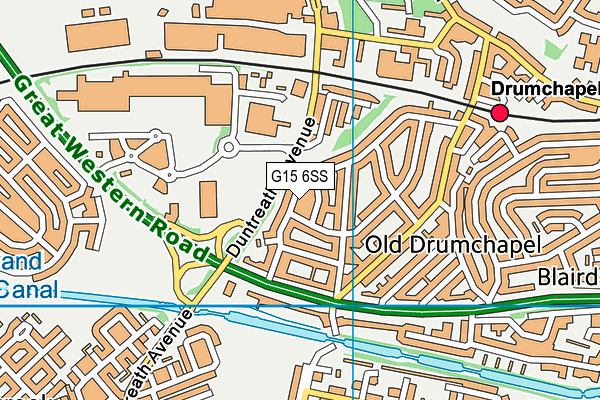G15 6SS map - OS VectorMap District (Ordnance Survey) G15 6SS map - OS VectorMap District (Ordnance Survey)