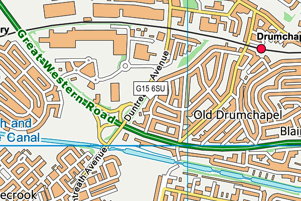 G15 6SU map - OS VectorMap District (Ordnance Survey) G15 6SU map - OS VectorMap District (Ordnance Survey)