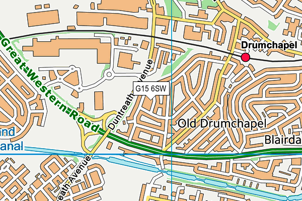 G15 6SW map - OS VectorMap District (Ordnance Survey) G15 6SW map - OS VectorMap District (Ordnance Survey)