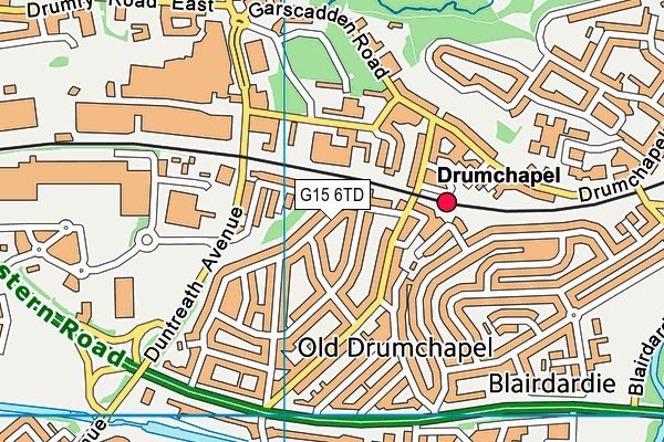 G15 6TD map - OS VectorMap District (Ordnance Survey) G15 6TD map - OS VectorMap District (Ordnance Survey)