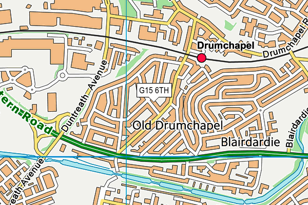 G15 6TH map - OS VectorMap District (Ordnance Survey) G15 6TH map - OS VectorMap District (Ordnance Survey)