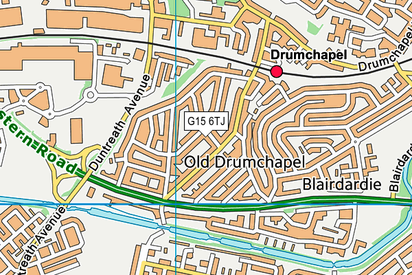 G15 6TJ map - OS VectorMap District (Ordnance Survey) G15 6TJ map - OS VectorMap District (Ordnance Survey)