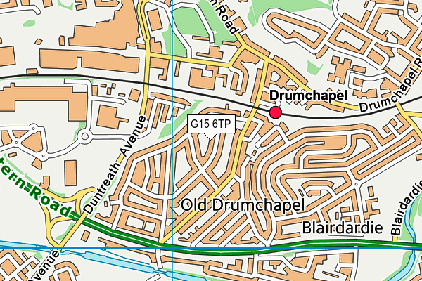 G15 6TP map - OS VectorMap District (Ordnance Survey) G15 6TP map - OS VectorMap District (Ordnance Survey)