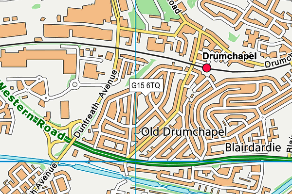 G15 6TQ map - OS VectorMap District (Ordnance Survey) G15 6TQ map - OS VectorMap District (Ordnance Survey)