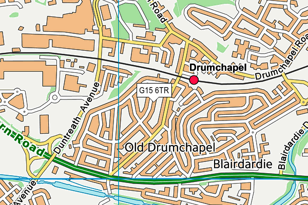 G15 6TR map - OS VectorMap District (Ordnance Survey) G15 6TR map - OS VectorMap District (Ordnance Survey)