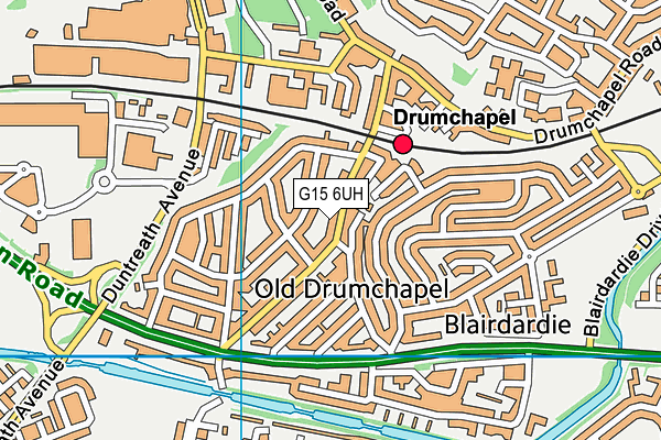 G15 6UH map - OS VectorMap District (Ordnance Survey) G15 6UH map - OS VectorMap District (Ordnance Survey)