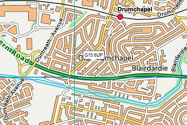 G15 6UP map - OS VectorMap District (Ordnance Survey) G15 6UP map - OS VectorMap District (Ordnance Survey)