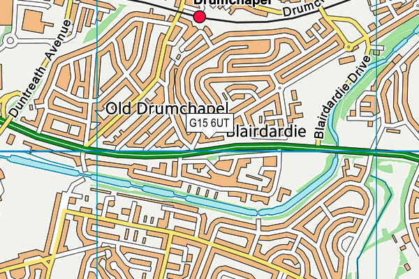 G15 6UT map - OS VectorMap District (Ordnance Survey) G15 6UT map - OS VectorMap District (Ordnance Survey)