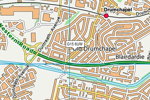 G15 6UW map - OS VectorMap District (Ordnance Survey) G15 6UW map - OS VectorMap District (Ordnance Survey)