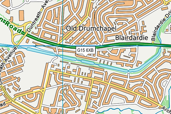 G15 6XB map - OS VectorMap District (Ordnance Survey) G15 6XB map - OS VectorMap District (Ordnance Survey)