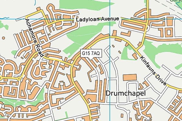 G15 7AQ map - OS VectorMap District (Ordnance Survey) G15 7AQ map - OS VectorMap District (Ordnance Survey)