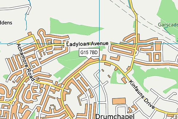 G15 7BD map - OS VectorMap District (Ordnance Survey) G15 7BD map - OS VectorMap District (Ordnance Survey)
