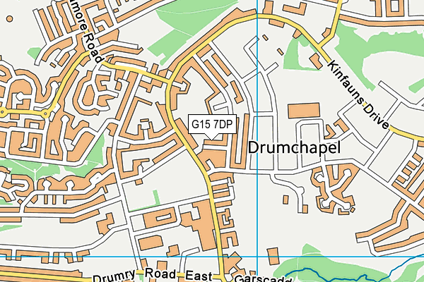 G15 7DP map - OS VectorMap District (Ordnance Survey) G15 7DP map - OS VectorMap District (Ordnance Survey)