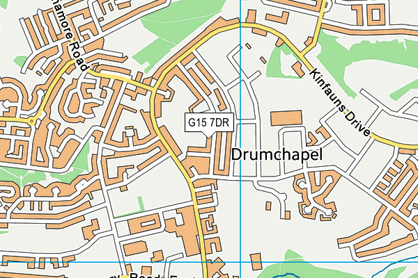 G15 7DR map - OS VectorMap District (Ordnance Survey) G15 7DR map - OS VectorMap District (Ordnance Survey)