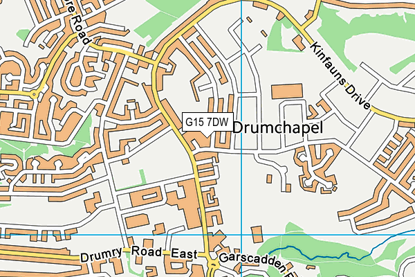 G15 7DW map - OS VectorMap District (Ordnance Survey) G15 7DW map - OS VectorMap District (Ordnance Survey)