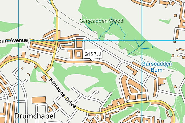 G15 7JJ map - OS VectorMap District (Ordnance Survey) G15 7JJ map - OS VectorMap District (Ordnance Survey)
