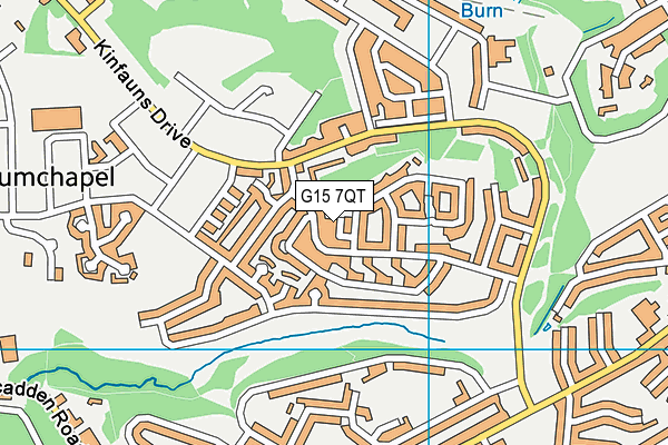 G15 7QT map - OS VectorMap District (Ordnance Survey) G15 7QT map - OS VectorMap District (Ordnance Survey)