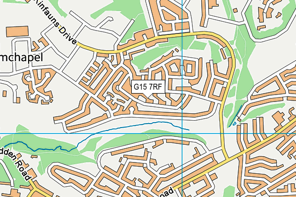 G15 7RF map - OS VectorMap District (Ordnance Survey) G15 7RF map - OS VectorMap District (Ordnance Survey)