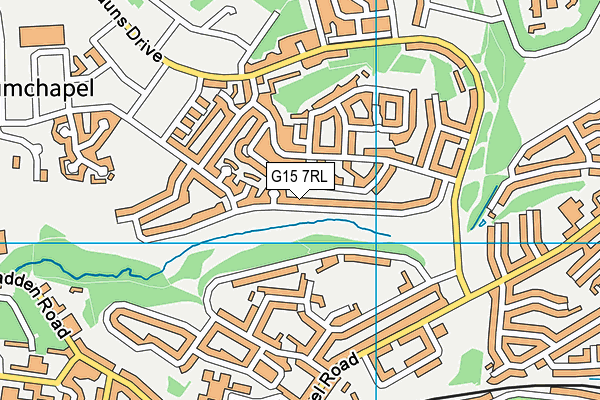 G15 7RL map - OS VectorMap District (Ordnance Survey) G15 7RL map - OS VectorMap District (Ordnance Survey)