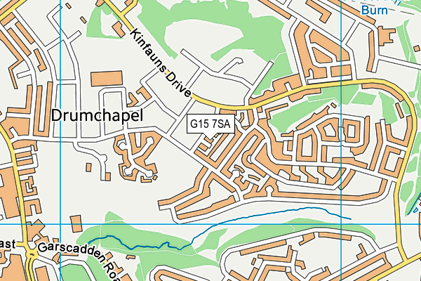 G15 7SA map - OS VectorMap District (Ordnance Survey) G15 7SA map - OS VectorMap District (Ordnance Survey)
