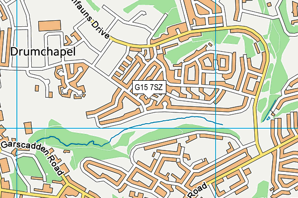 G15 7SZ map - OS VectorMap District (Ordnance Survey) G15 7SZ map - OS VectorMap District (Ordnance Survey)