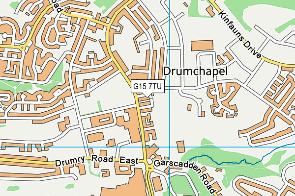 G15 7TU map - OS VectorMap District (Ordnance Survey) G15 7TU map - OS VectorMap District (Ordnance Survey)