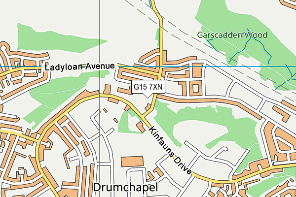 G15 7XN map - OS VectorMap District (Ordnance Survey) G15 7XN map - OS VectorMap District (Ordnance Survey)