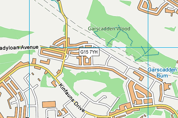 G15 7YH map - OS VectorMap District (Ordnance Survey) G15 7YH map - OS VectorMap District (Ordnance Survey)