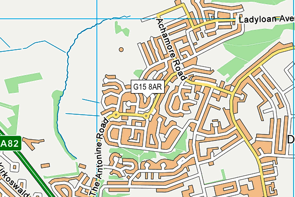 G15 8AR map - OS VectorMap District (Ordnance Survey) G15 8AR map - OS VectorMap District (Ordnance Survey)