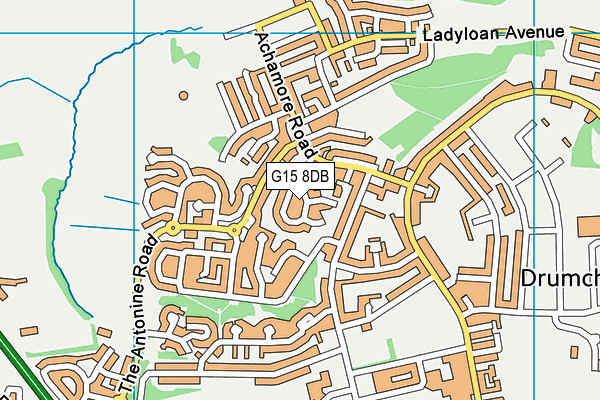 G15 8DB map - OS VectorMap District (Ordnance Survey) G15 8DB map - OS VectorMap District (Ordnance Survey)