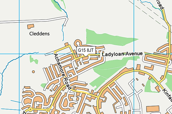 G15 8JT map - OS VectorMap District (Ordnance Survey) G15 8JT map - OS VectorMap District (Ordnance Survey)