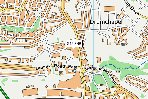 G15 8NB map - OS VectorMap District (Ordnance Survey) G15 8NB map - OS VectorMap District (Ordnance Survey)
