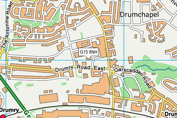 G15 8NH map - OS VectorMap District (Ordnance Survey) G15 8NH map - OS VectorMap District (Ordnance Survey)
