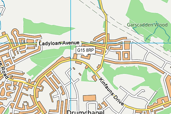 G15 8RP map - OS VectorMap District (Ordnance Survey) G15 8RP map - OS VectorMap District (Ordnance Survey)