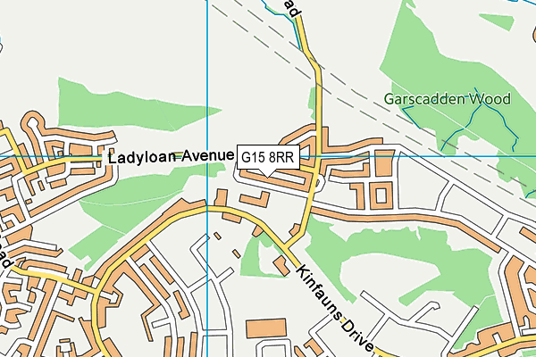 G15 8RR map - OS VectorMap District (Ordnance Survey) G15 8RR map - OS VectorMap District (Ordnance Survey)