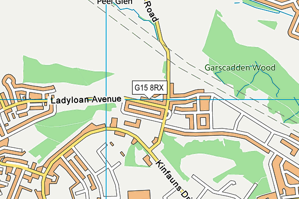 G15 8RX map - OS VectorMap District (Ordnance Survey) G15 8RX map - OS VectorMap District (Ordnance Survey)
