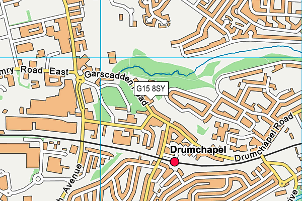 G15 8SY map - OS VectorMap District (Ordnance Survey) G15 8SY map - OS VectorMap District (Ordnance Survey)