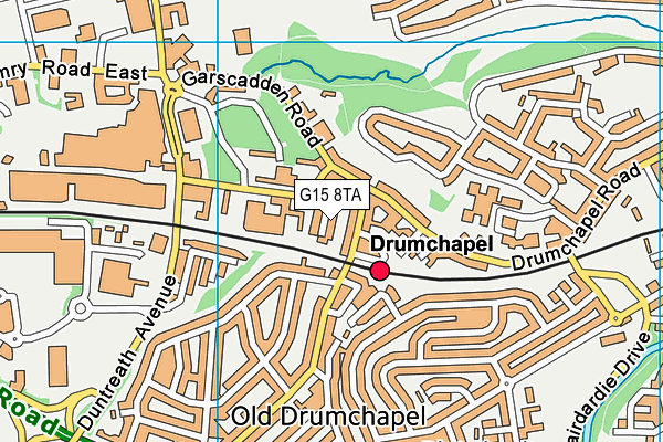 G15 8TA map - OS VectorMap District (Ordnance Survey) G15 8TA map - OS VectorMap District (Ordnance Survey)